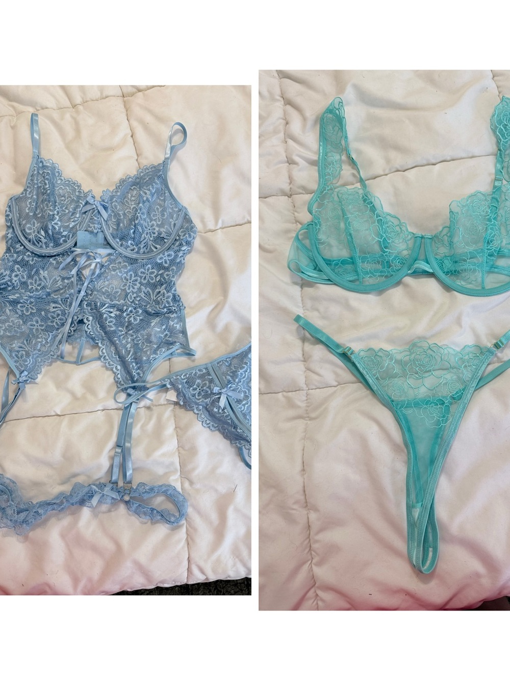 BUNDLE Lace Lingerie Sets - Women Intimates